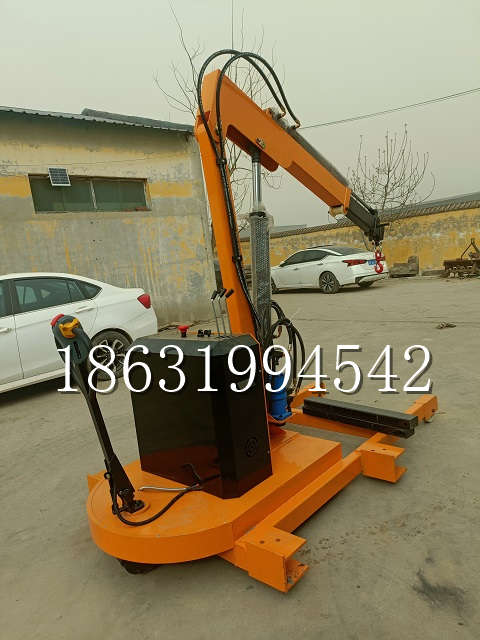 林边乡自卸车厢随车吊 自制轮式四不像起重机 四驱平板吊 5吨 贵盛